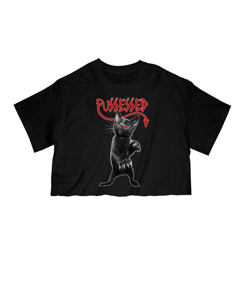 Load image into Gallery viewer, Unisex | Pussessed | Cut Tee - Arm The Animals Clothing Co.
