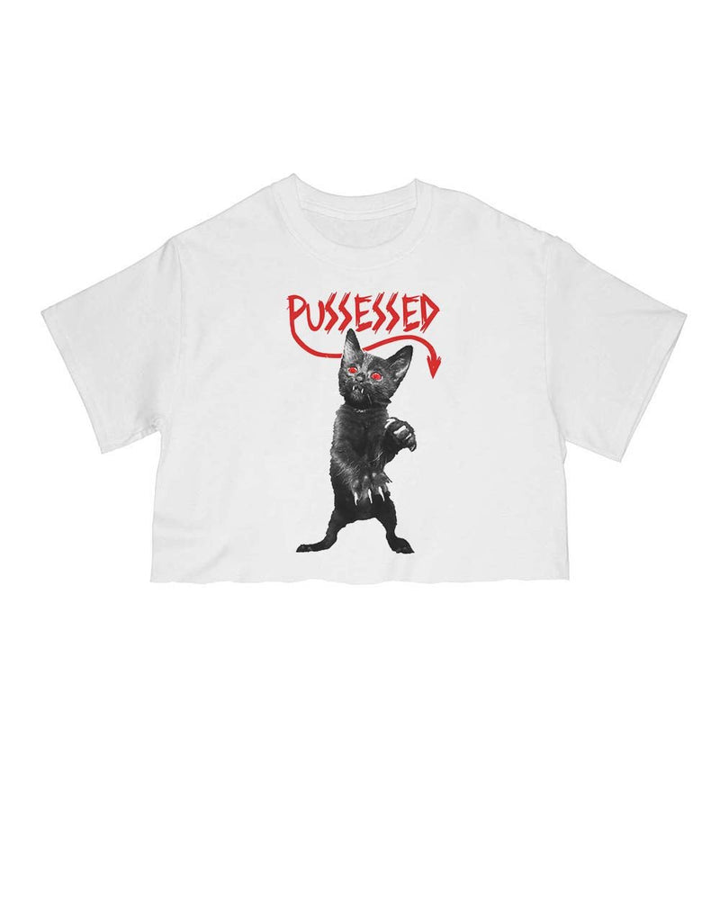 Load image into Gallery viewer, Unisex | Pussessed | Cut Tee - Arm The Animals Clothing Co.
