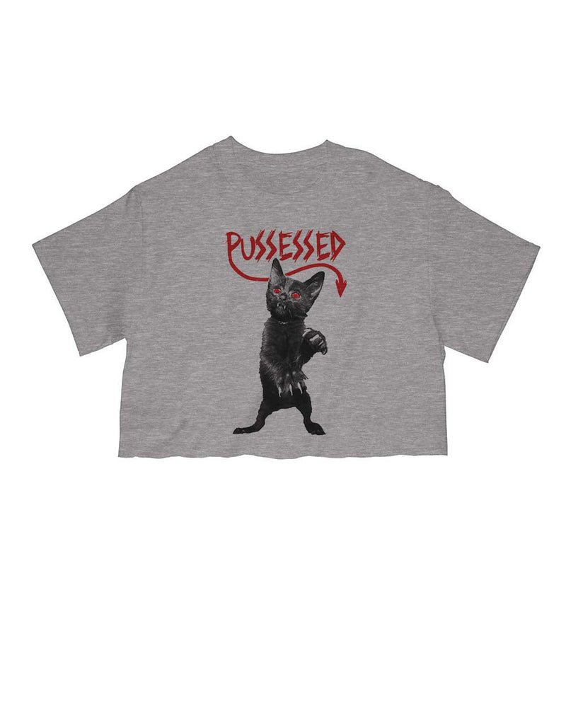 Load image into Gallery viewer, Unisex | Pussessed | Cut Tee - Arm The Animals Clothing Co.
