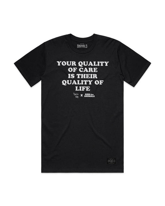 Unisex | Quality Of Care | Crew - Arm The Animals Clothing LLC