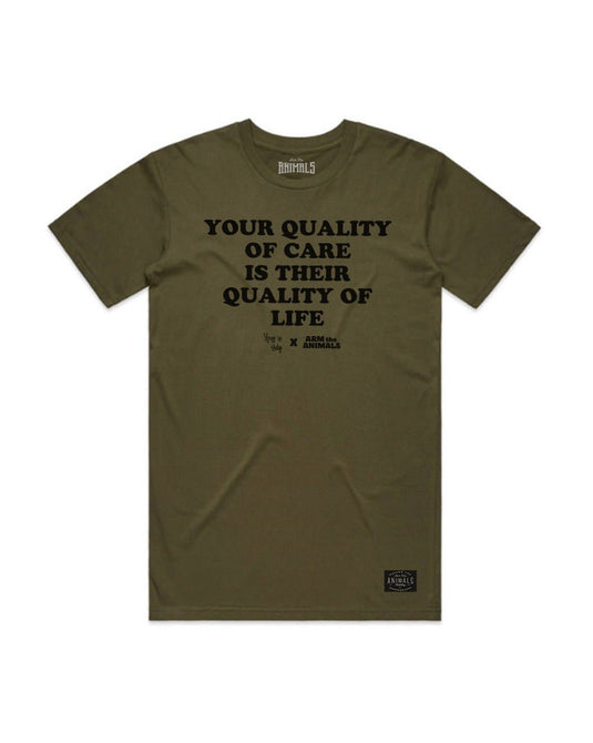 Unisex | Quality Of Care | Crew - Arm The Animals Clothing LLC