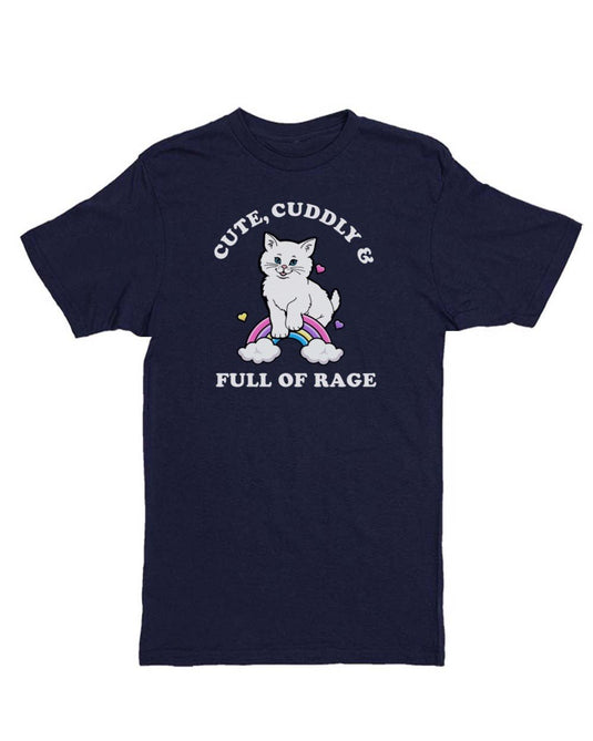 Unisex | Rage Kitty | Crew - Arm The Animals Clothing Co.