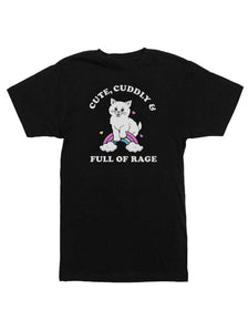 Unisex | Rage Kitty | Crew - Arm The Animals Clothing Co.