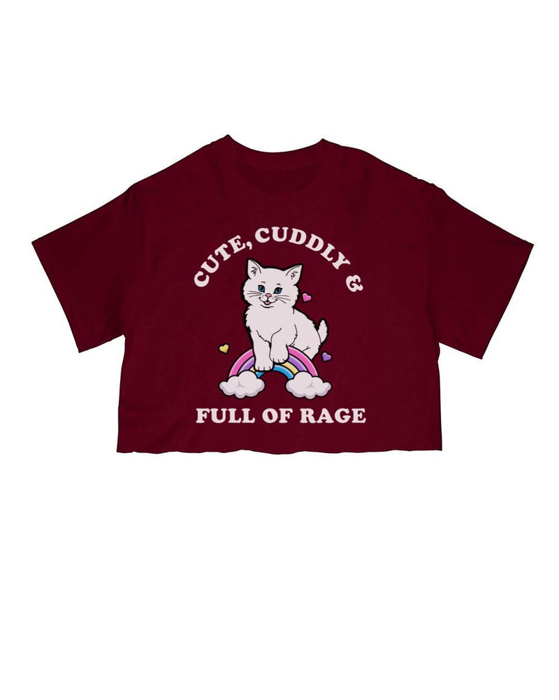 Load image into Gallery viewer, Unisex | Rage Kitty | Cut Tee - Arm The Animals Clothing Co.
