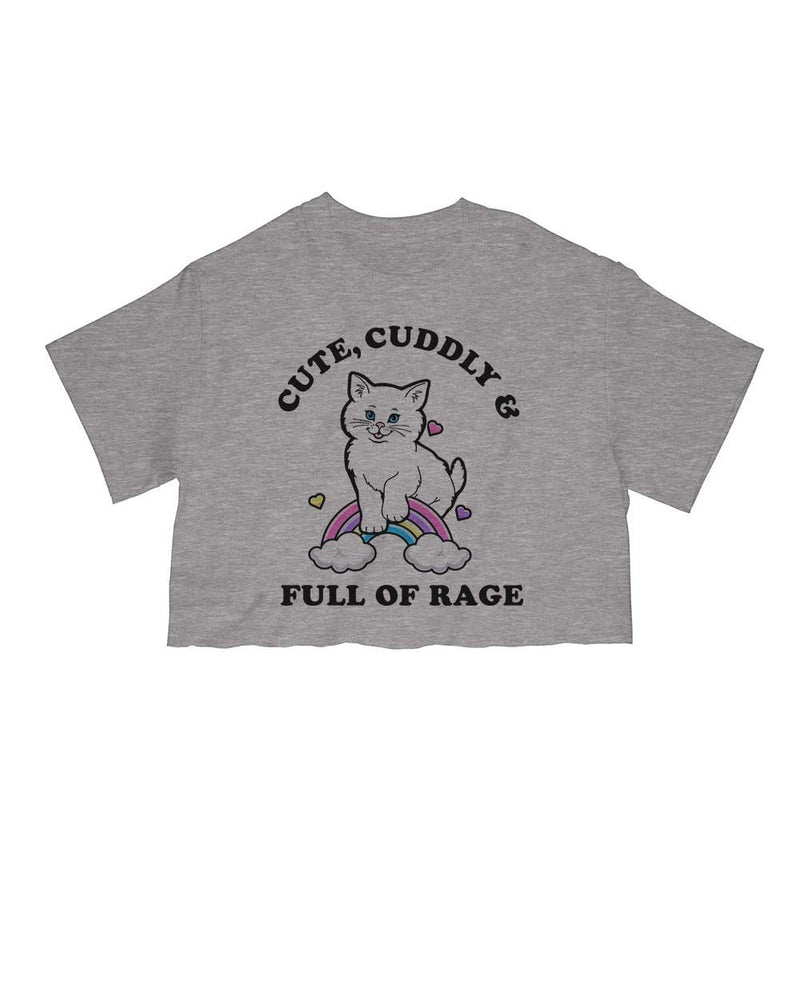 Load image into Gallery viewer, Unisex | Rage Kitty | Cut Tee - Arm The Animals Clothing Co.
