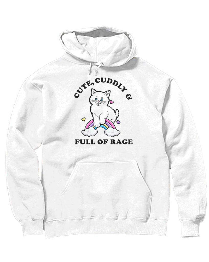 Load image into Gallery viewer, Unisex | Rage Kitty | Hoodie - Arm The Animals Clothing Co.
