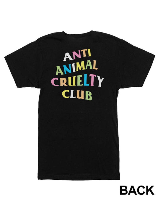 Unisex | Rainbow Anti Animal Cruelty Club | Crew - Arm The Animals Clothing Co.