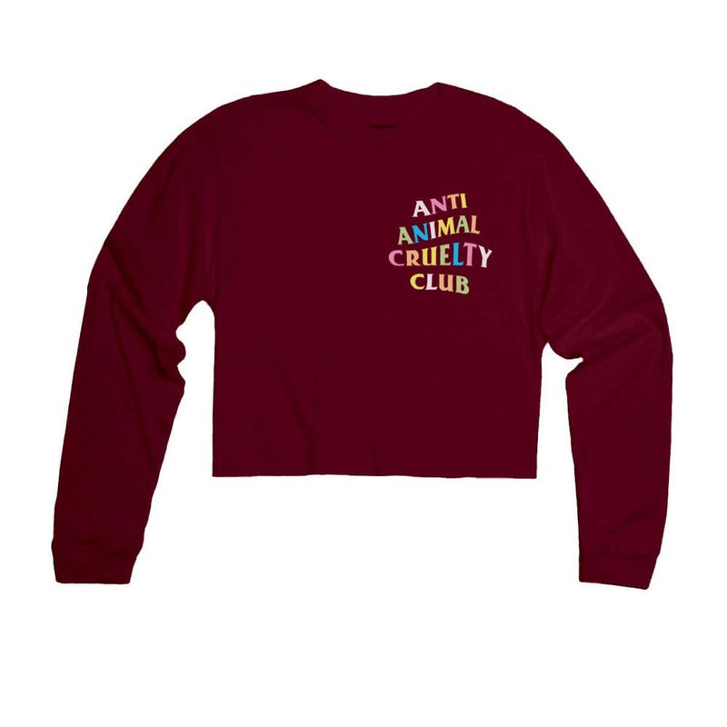 Load image into Gallery viewer, Unisex | Rainbow Anti Animal Cruelty Club | Cutie Long Sleeve - Arm The Animals Clothing Co.
