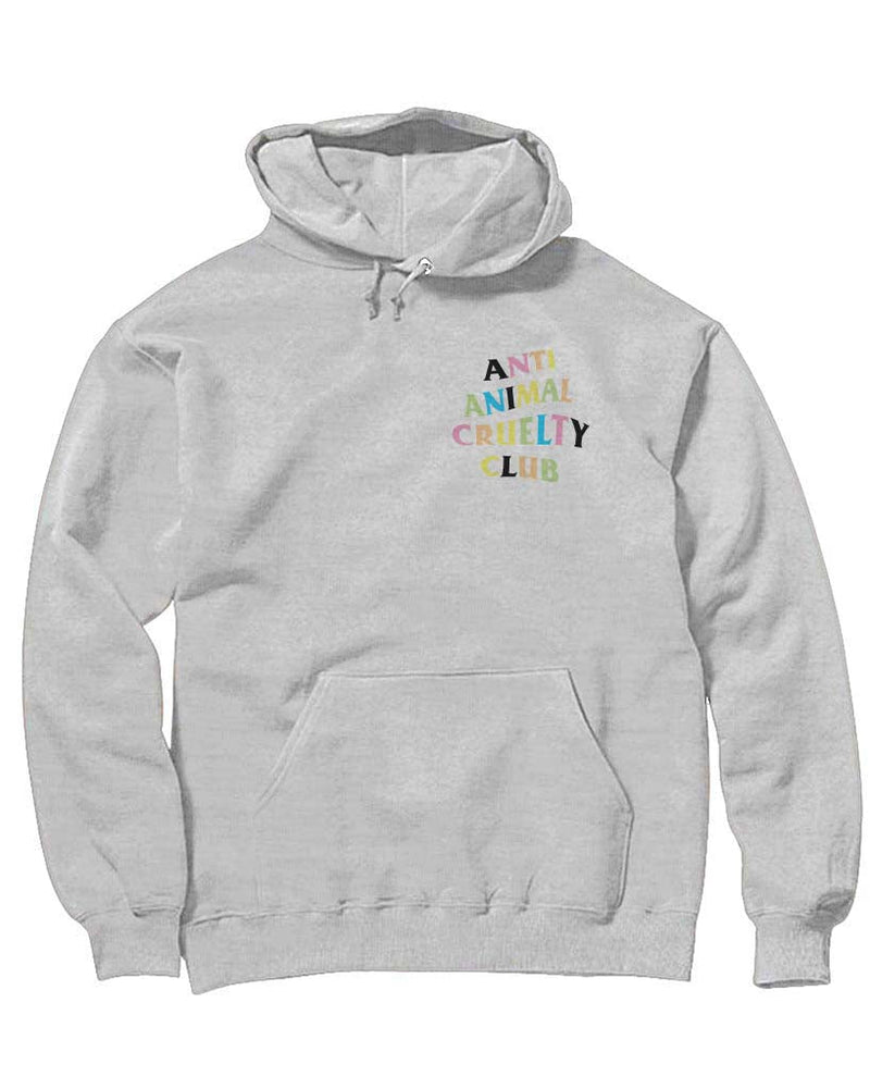 Load image into Gallery viewer, Unisex | Rainbow Anti Animal Cruelty Club | Hoodie - Arm The Animals Clothing Co.
