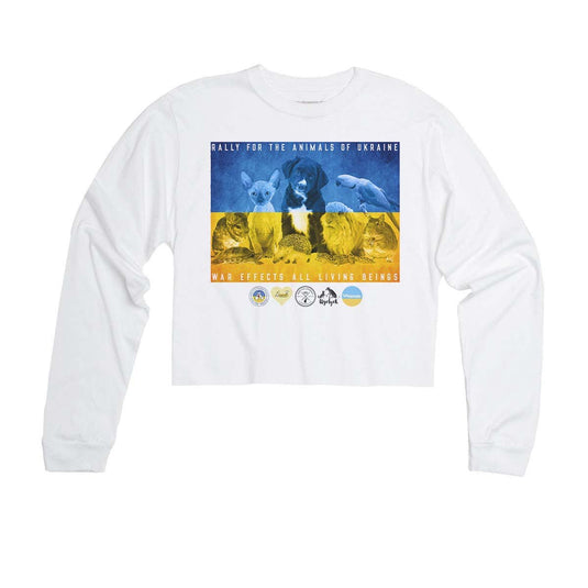 Unisex | Rally For Ukraine | Cutie Long Sleeve - Arm The Animals Clothing Co.