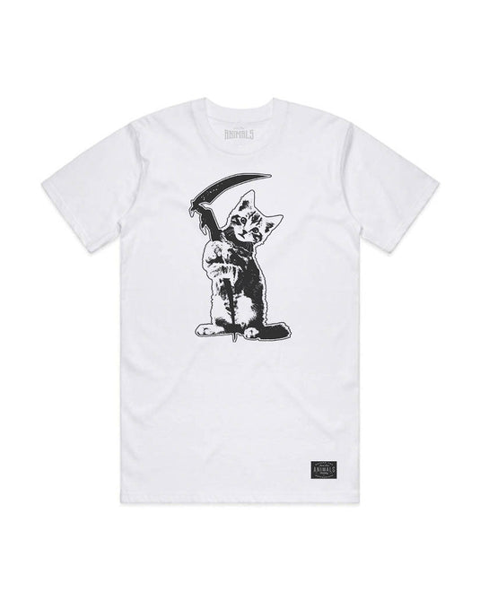 Unisex | Reaper Kitty | Crew - Arm The Animals Clothing LLC