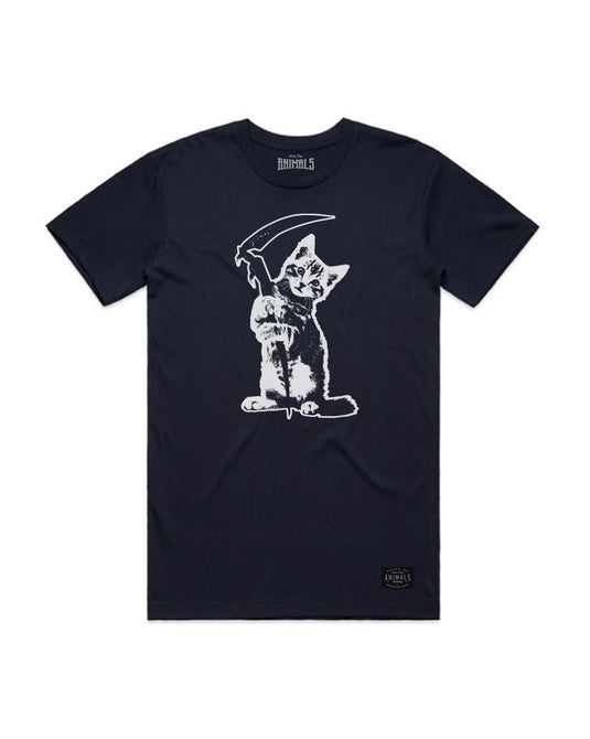 Unisex | Reaper Kitty | Crew - Arm The Animals Clothing LLC