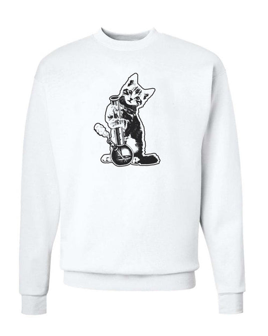Unisex | Reefer Kitty | Crewneck Sweatshirt - Arm The Animals Clothing Co.