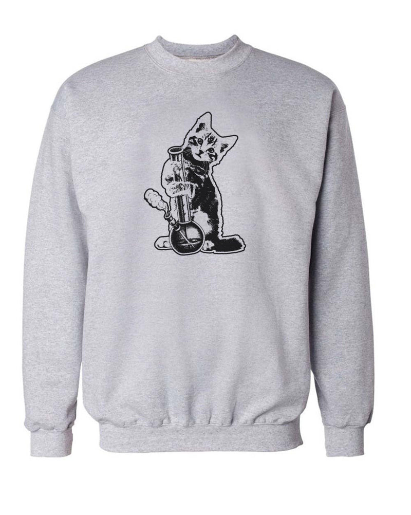 Load image into Gallery viewer, Unisex | Reefer Kitty | Crewneck Sweatshirt - Arm The Animals Clothing Co.
