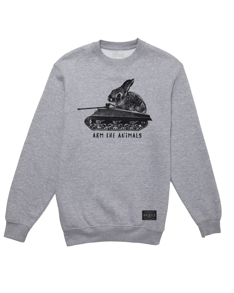 Load image into Gallery viewer, Unisex | Renegade Bunny | Crewneck Sweatshirt - Arm The Animals Clothing LLC
