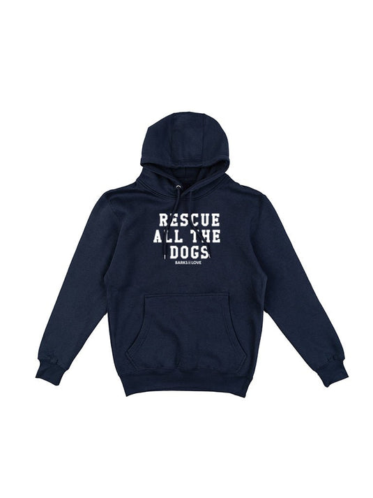 Unisex | Rescue All The Dogs | Hoodie - Arm The Animals Clothing Co.