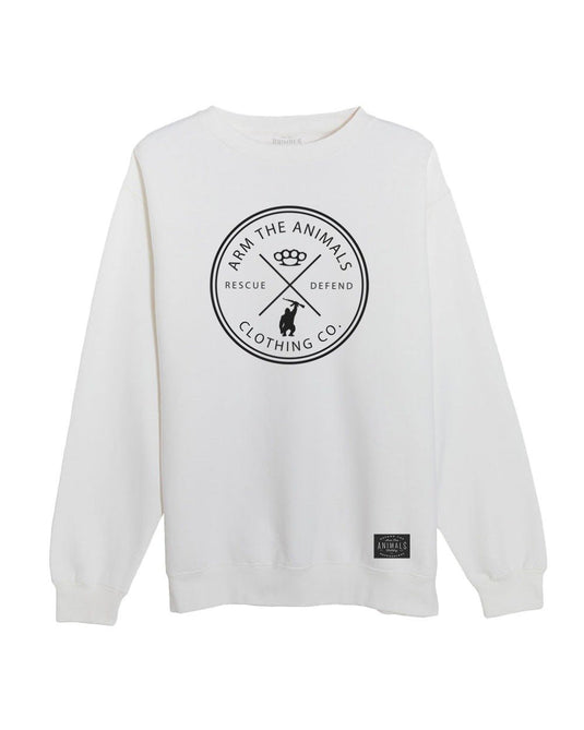 Unisex | Rescue Knuckles | Crewneck Sweatshirt - Arm The Animals Clothing Co.