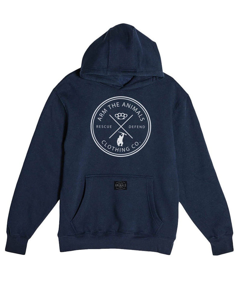 Load image into Gallery viewer, Unisex | Rescue Knuckles | Hoodie - Arm The Animals Clothing Co.

