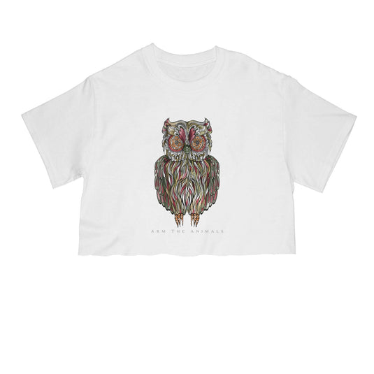 Unisex | Rev-Owl-Ver | Cut Tee - Arm The Animals Clothing Co.