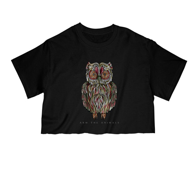 Load image into Gallery viewer, Unisex | Rev-Owl-Ver | Cut Tee - Arm The Animals Clothing Co.
