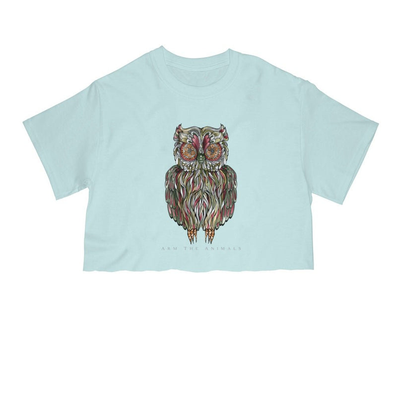 Load image into Gallery viewer, Unisex | Rev-Owl-Ver | Cut Tee - Arm The Animals Clothing Co.
