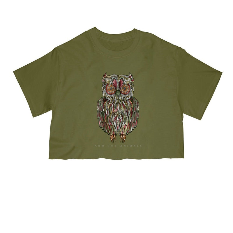 Load image into Gallery viewer, Unisex | Rev-Owl-Ver | Cut Tee - Arm The Animals Clothing Co.
