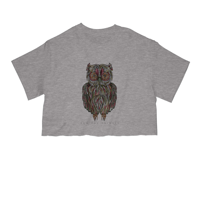 Load image into Gallery viewer, Unisex | Rev-Owl-Ver | Cut Tee - Arm The Animals Clothing Co.
