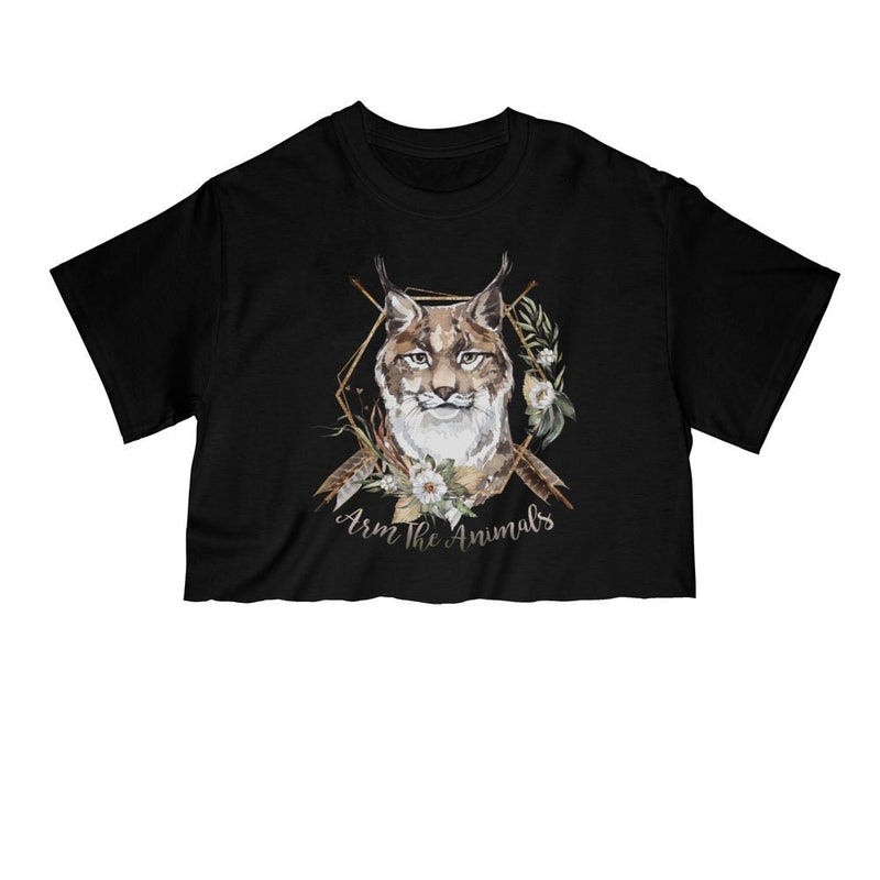 Load image into Gallery viewer, Unisex | Ridgeline Lynx | Cut Tee - Arm The Animals Clothing Co.
