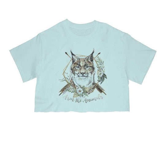 Unisex | Ridgeline Lynx | Cut Tee - Arm The Animals Clothing Co.