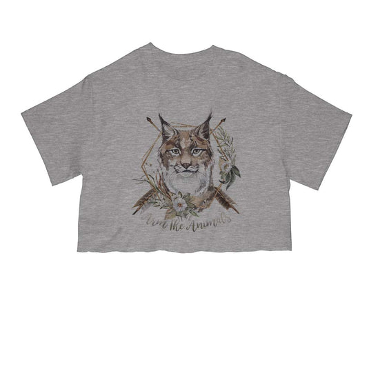 Unisex | Ridgeline Lynx | Cut Tee - Arm The Animals Clothing Co.