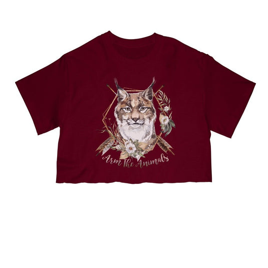 Unisex | Ridgeline Lynx | Cut Tee - Arm The Animals Clothing Co.