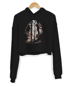 Unisex | Ridgeline Meerkat | Crop Hoodie - Arm The Animals Clothing Co.