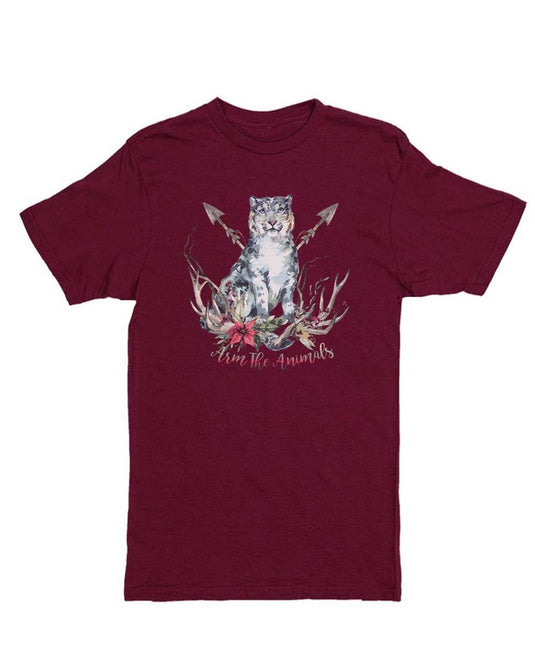 Unisex | Ridgeline Snow Leopard | Crew - Arm The Animals Clothing Co.