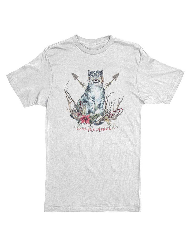 Load image into Gallery viewer, Unisex | Ridgeline Snow Leopard | Crew - Arm The Animals Clothing Co.
