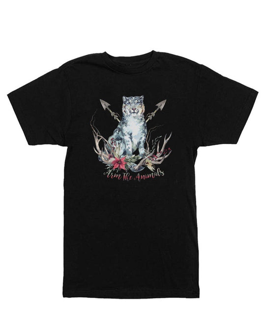 Unisex | Ridgeline Snow Leopard | Crew - Arm The Animals Clothing Co.