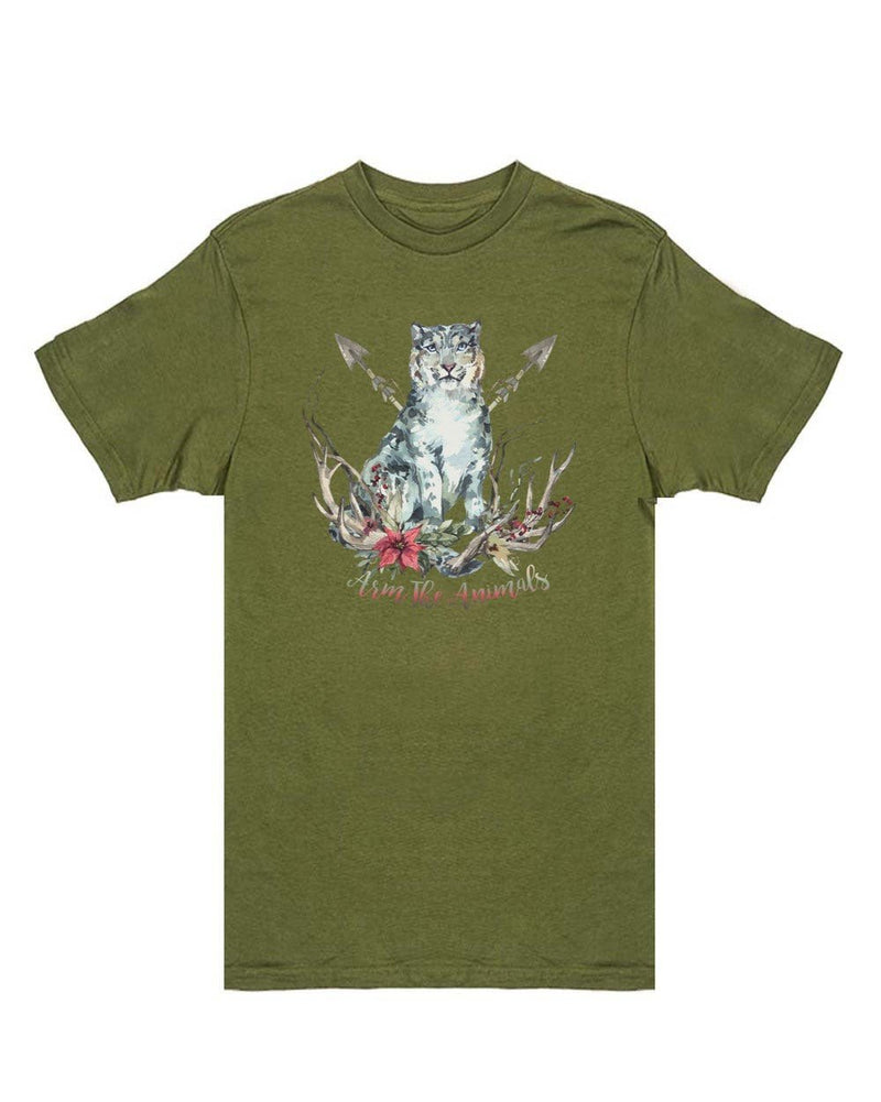 Load image into Gallery viewer, Unisex | Ridgeline Snow Leopard | Crew - Arm The Animals Clothing Co.
