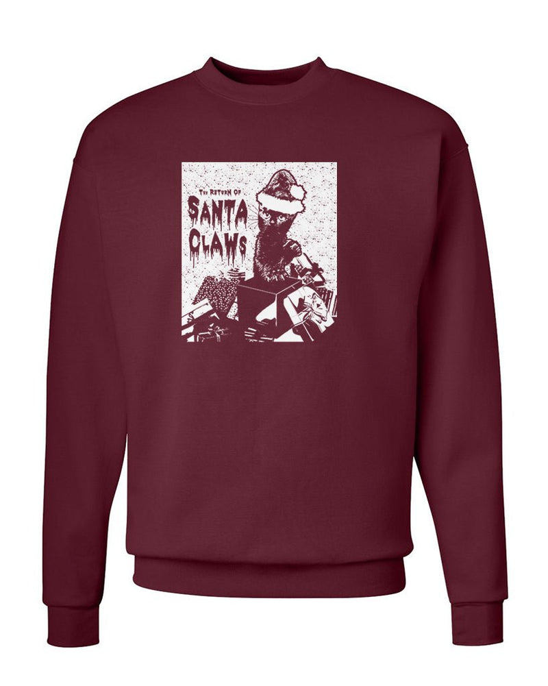 Load image into Gallery viewer, Unisex | Santa Claws | Crewneck Sweatshirt - Arm The Animals Clothing Co.
