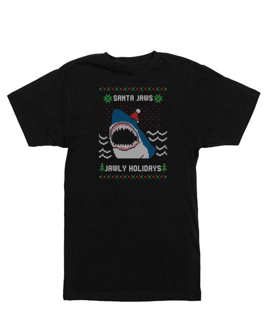 Unisex | Santa Jaws | Crew - Arm The Animals Clothing LLC