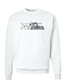 Unisex | Scout Pupper | Crewneck Sweatshirt - Arm The Animals Clothing Co.