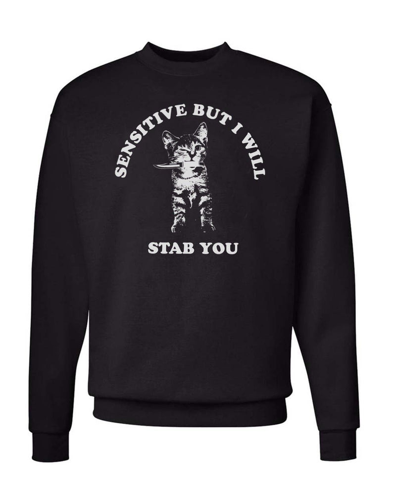 Load image into Gallery viewer, Unisex | Sensitive | Crewneck Sweatshirt - Arm The Animals Clothing Co.

