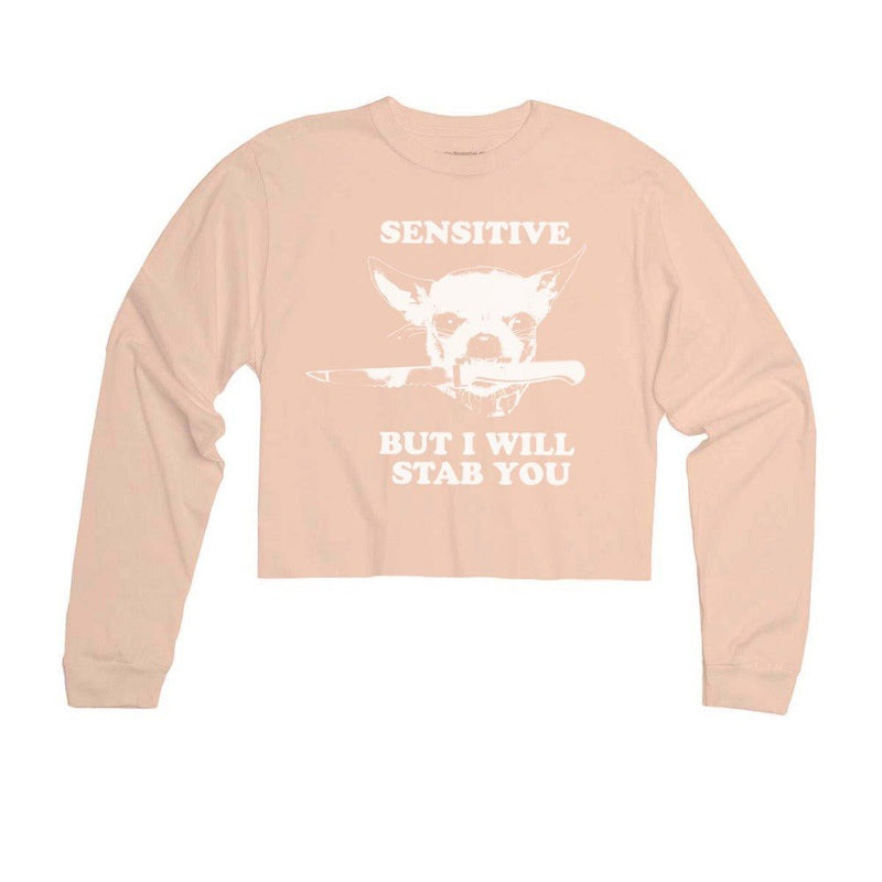 Load image into Gallery viewer, Unisex | Sensitive (Dog Version) | Cutie Long Sleeve - Arm The Animals Clothing Co.
