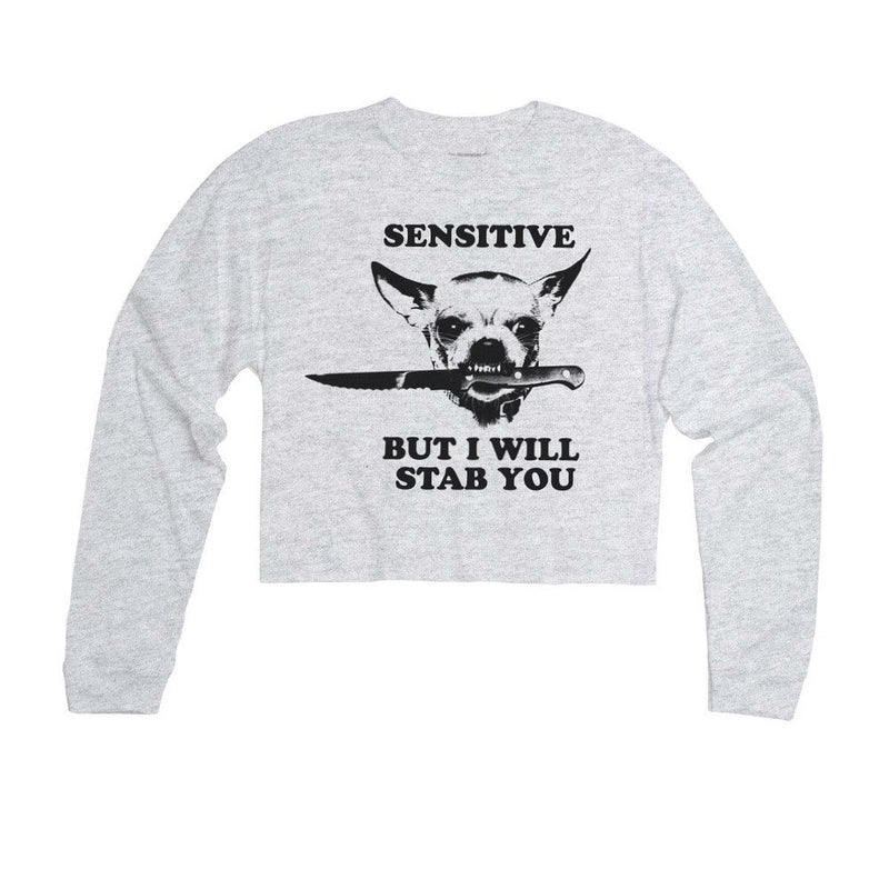Load image into Gallery viewer, Unisex | Sensitive (Dog Version) | Cutie Long Sleeve - Arm The Animals Clothing Co.
