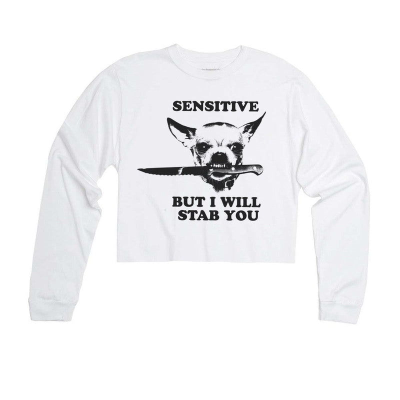Load image into Gallery viewer, Unisex | Sensitive (Dog Version) | Cutie Long Sleeve - Arm The Animals Clothing Co.
