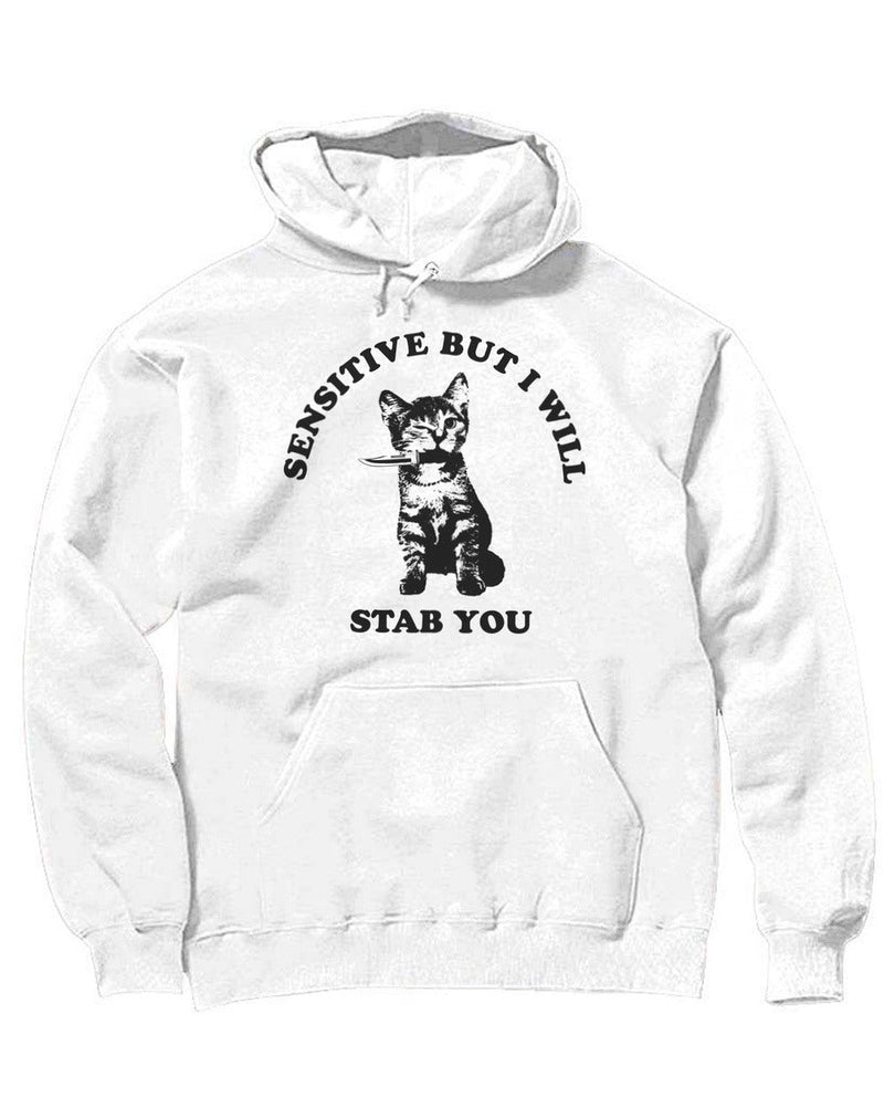 Load image into Gallery viewer, Unisex | Sensitive | Hoodie - Arm The Animals Clothing Co.
