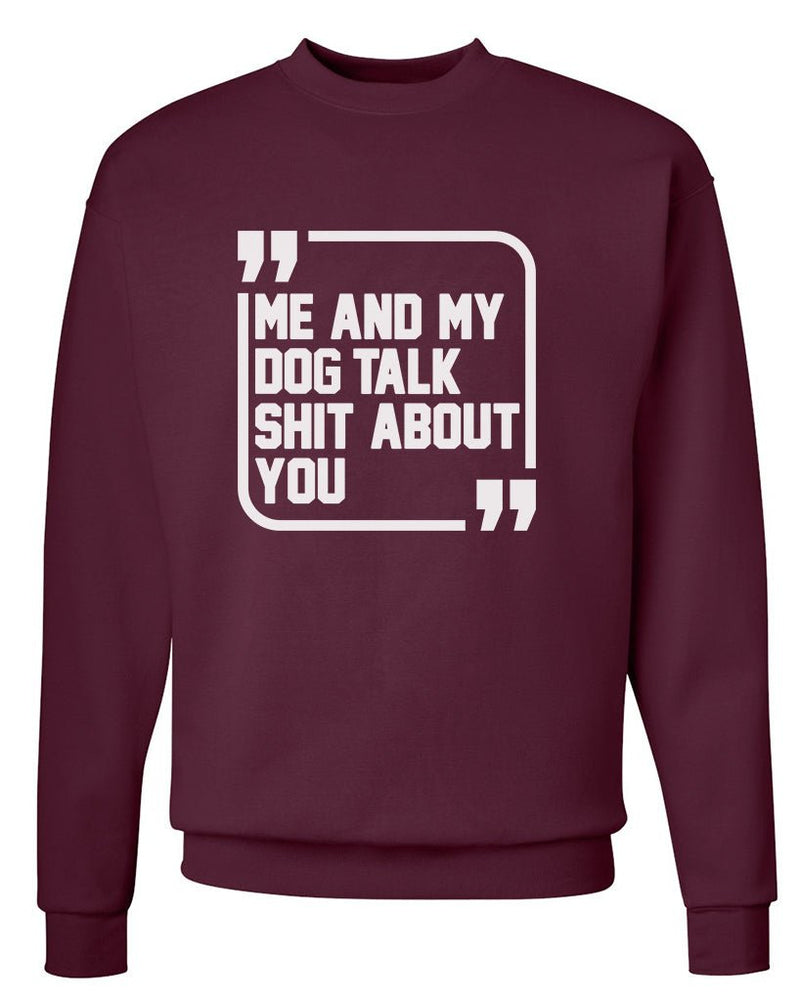 Load image into Gallery viewer, Unisex | Sh*t Talkers (Dog) | Crewneck Sweatshirt - Arm The Animals Clothing Co.
