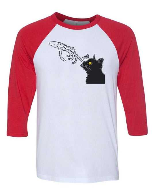 Unisex | Spooky Boop | 3/4 Sleeve Raglan - Arm The Animals Clothing Co.