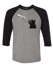 Unisex | Spooky Boop | 3/4 Sleeve Raglan - Arm The Animals Clothing Co.