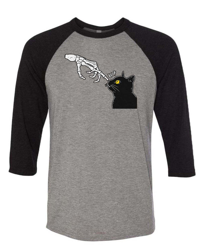 Load image into Gallery viewer, Unisex | Spooky Boop | 3/4 Sleeve Raglan - Arm The Animals Clothing Co.
