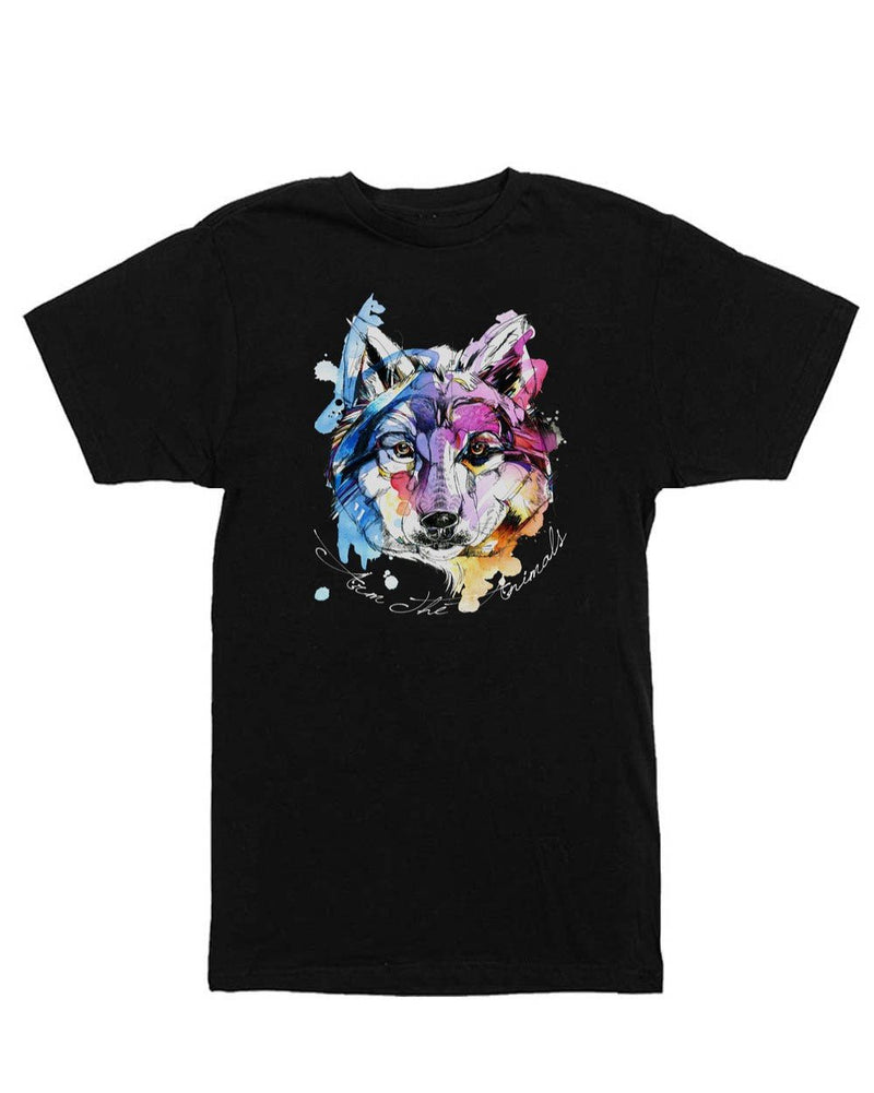Load image into Gallery viewer, Unisex | Sunset Wolf | Crew - Arm The Animals Clothing Co.
