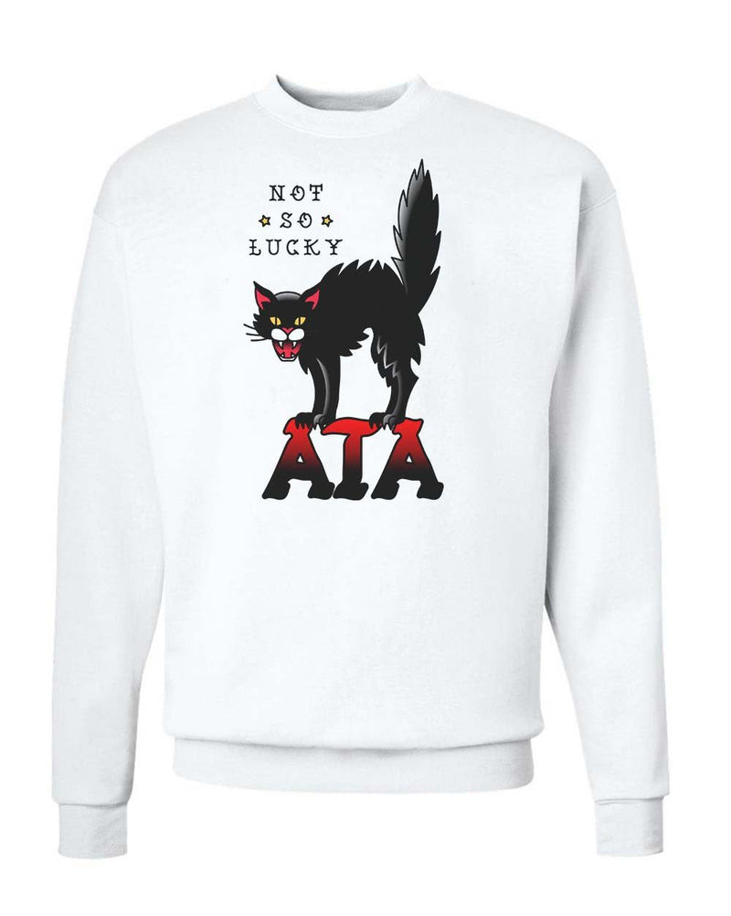 Load image into Gallery viewer, Unisex | Tattoo Black Cat | Crewneck Sweatshirt - Arm The Animals Clothing Co.
